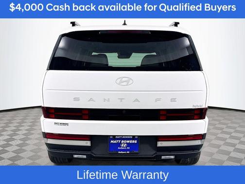 White 2026 Hyundai SANTA FE HEV Limited