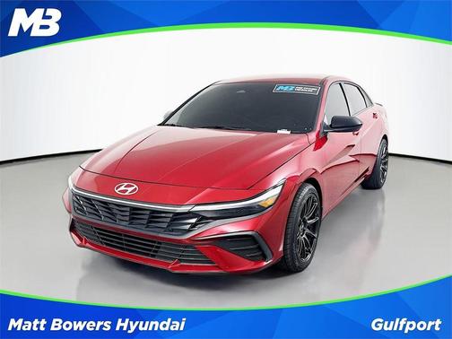 Red 2025 Hyundai ELANTRA SEL Sport