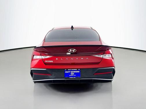 Red 2025 Hyundai ELANTRA SEL Sport