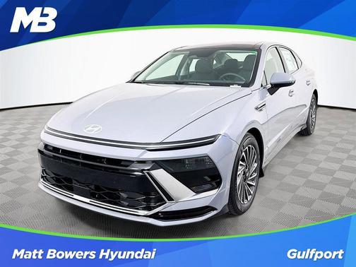 Blue 2026 Hyundai SONATA Hybrid SEL