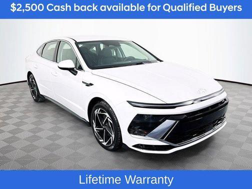 White 2026 Hyundai SONATA SEL Sport