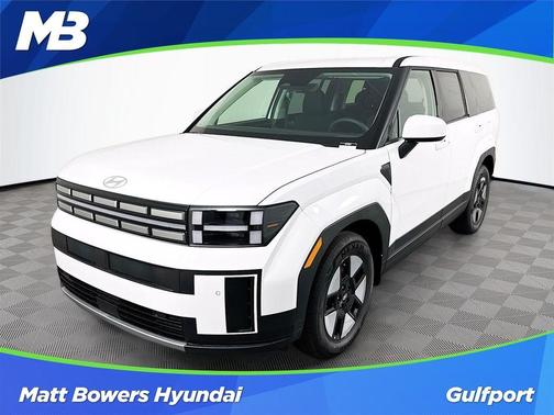 White 2026 Hyundai SANTA FE HEV SE