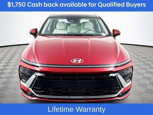 Red 2026 Hyundai SONATA Hybrid SEL