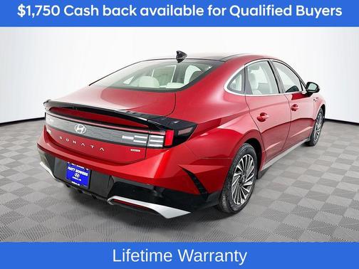 Red 2026 Hyundai SONATA Hybrid SEL