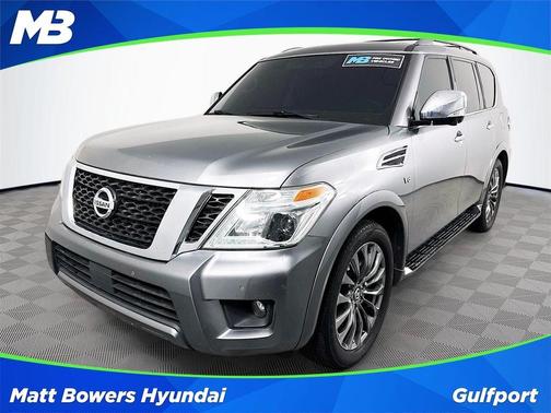 Gun Metallic 2020 Nissan Armada Platinum