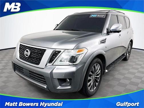 Gun Metallic 2020 Nissan Armada Platinum
