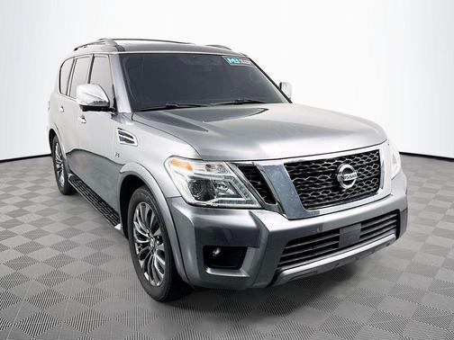 Gun Metallic 2020 Nissan Armada Platinum