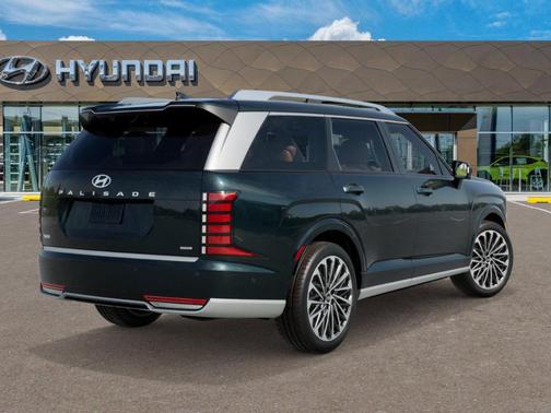 Emerald Pearl 2026 Hyundai Palisade Hybrid Calligraphy