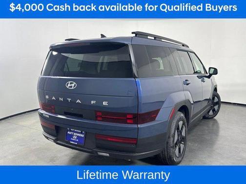 Atlantic Blue 2026 Hyundai SANTA FE HEV SEL