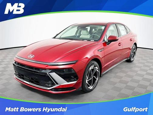 Red 2026 Hyundai SONATA SEL Sport