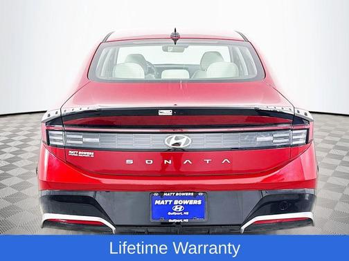 Red 2026 Hyundai SONATA SEL Sport