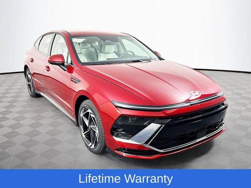 Red 2026 Hyundai SONATA SEL Sport