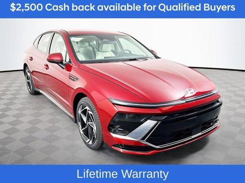 Red 2026 Hyundai SONATA SEL Sport