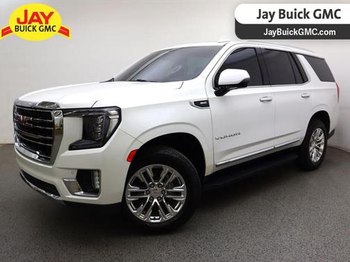 White Frost 2021 GMC Yukon SLT
