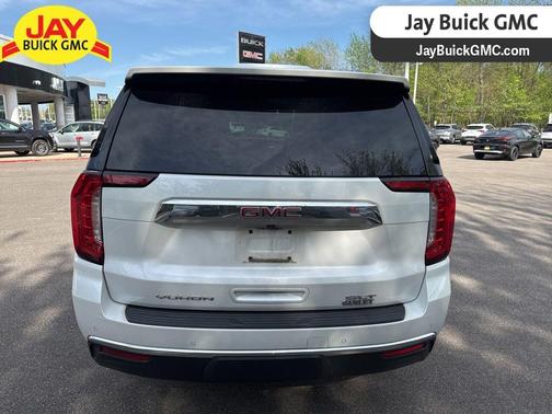 White Frost Tri-Coat 2021 GMC Yukon SLT