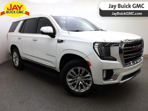 White Frost 2021 GMC Yukon SLT