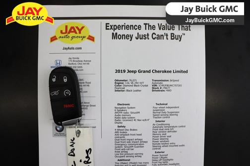 2019 Jeep Grand Cherokee Limited