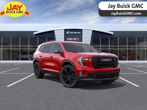 Red 2027 GMC Acadia ELEVATION