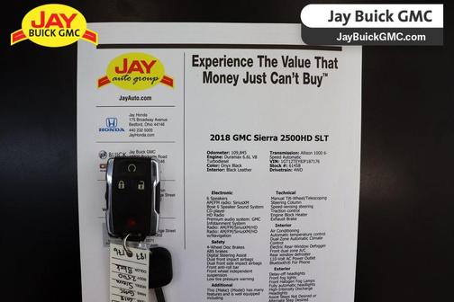 2018 GMC Sierra 2500 SLT