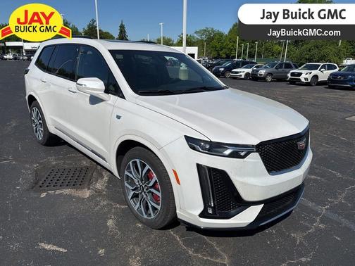 Crystal White 2024 Cadillac XT6 Sport AWD