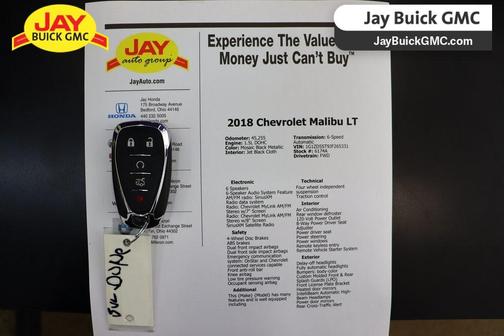 2018 Chevrolet Malibu LT