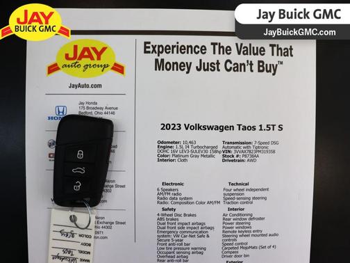 2023 Volkswagen Taos 1.5T S