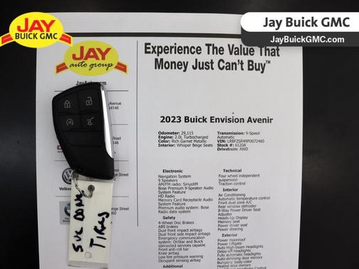 2023 Buick Envision Avenir