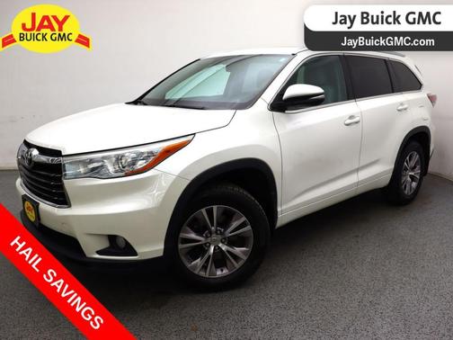 Blizzard Pearl 2015 Toyota Highlander XLE