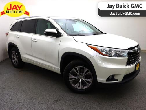 Blizzard Pearl 2015 Toyota Highlander XLE