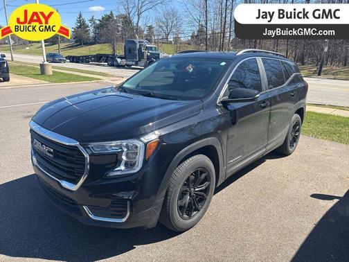 Ebony Twilight Metallic 2023 GMC Terrain SLE