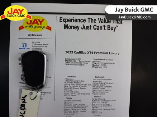 2022 Cadillac XT4 Premium Luxury