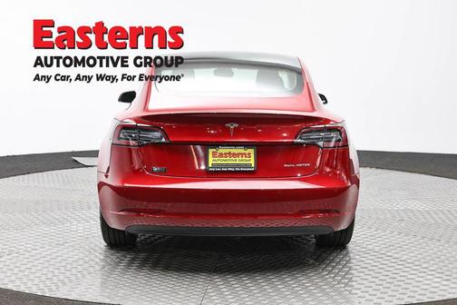 Red Multi-Coat 2019 Tesla Model 3 Long Range