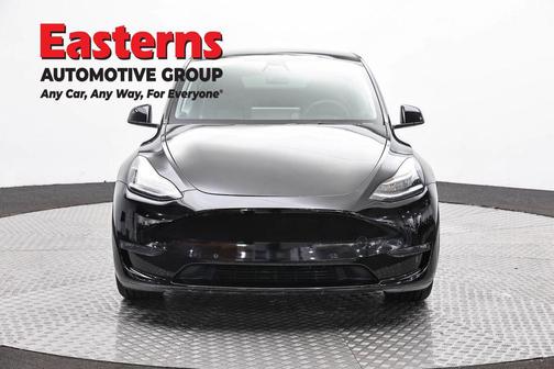 Solid Black 2022 Tesla Model Y Long Range Dual Motor All-Wheel Drive