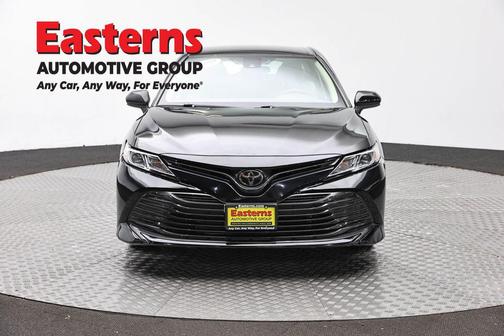 Midnight Black Metallic 2019 Toyota Camry LE