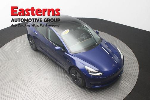 Deep Blue Metallic 2021 Tesla Model 3 Long Range