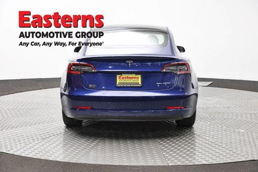 Deep Blue Metallic 2021 Tesla Model 3 Long Range