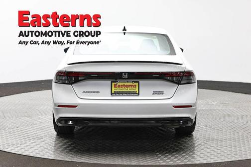 Platinum White Pearl 2024 Honda Accord Hybrid Sport