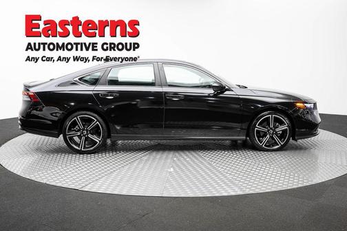 Black 2024 Honda Accord Hybrid Sport