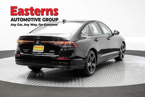 Black 2024 Honda Accord Hybrid Sport