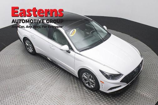 Serenity White 2023 Hyundai SONATA SEL