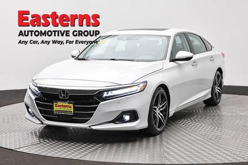Platinum White Pearl 2021 Honda Accord Touring 2.0T