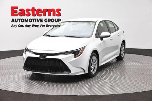 White 2022 Toyota Corolla LE