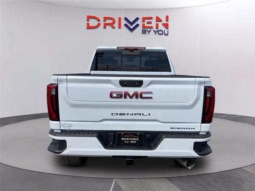 Glacier White Tricoat 2026 GMC Sierra 2500 Denali