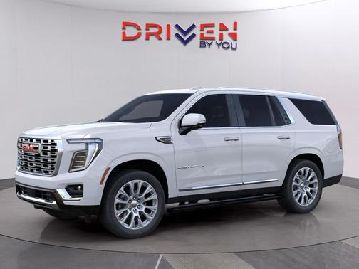 Glacier White Tricoat 2026 GMC Yukon Denali