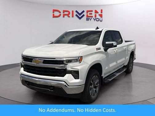 Summit White 2026 Chevrolet Silverado 1500 LT