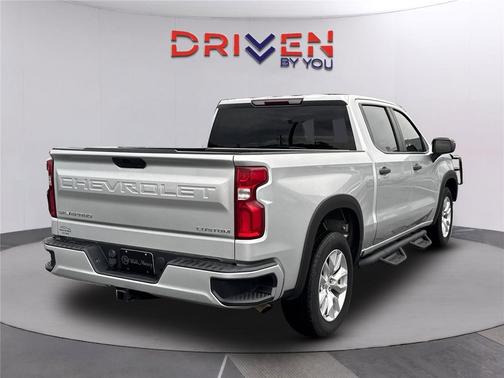 Silver Ice Metallic 2021 Chevrolet Silverado 1500 Custom