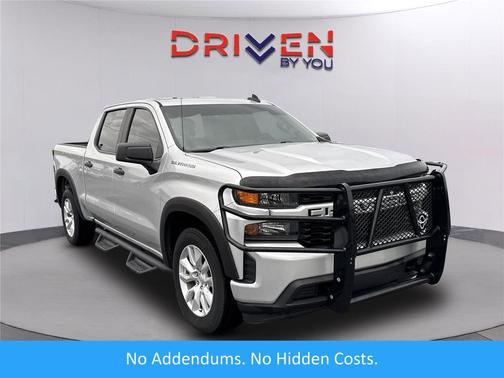 Silver Ice Metallic 2021 Chevrolet Silverado 1500 Custom