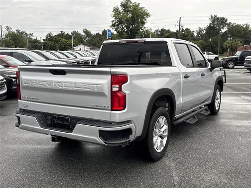 Silver Ice Metallic 2021 Chevrolet Silverado 1500 Custom