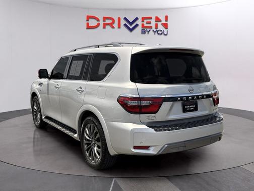 Brilliant Silver Metallic 2022 Nissan Armada Platinum 4WD