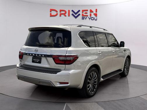 Brilliant Silver Metallic 2022 Nissan Armada Platinum 4WD